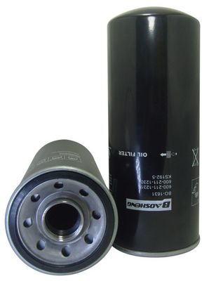 Filter Minyak Excavator Kapasitas Besar yang Tahan Suhu Tinggi 600-211-1230 600-211-1231 Untuk Perlindungan Mesin Tinggi KOMATSU 260mm