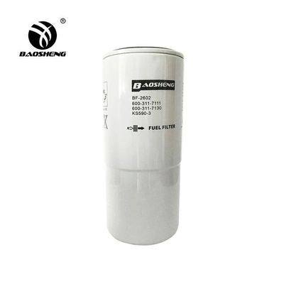 FF202 KS590-3 P550202 FC-5703 Filter Bahan Bakar Excavator 600-311-7130 600-311-7110 Untuk Komatsu Hitachi
