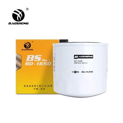 Filter Oli Ekskavator Kapasitas Besar Tahan Suhu Tinggi HH1C0-32430 P550318 Untuk Perlindungan Mesin KUBOTA 98mm