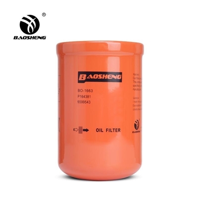 6599543 Filter Pengembalian Oli Hidraulik Untuk Diameter Bobo 95mm