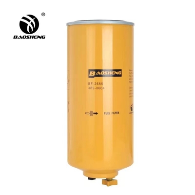382-0664 438-5386 Filter Pemisah Air Bahan Bakar Untuk erpillar