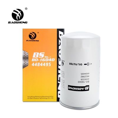 Filter minyak excavator tahan korosi suhu tinggi 4484495 P550596 Untuk perlindungan mesin HITACHI 210mm