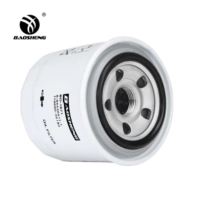 1196600-35150 Filter Oli Excavator 80mm OD Filter Bahan Bakar Mesin Diesel