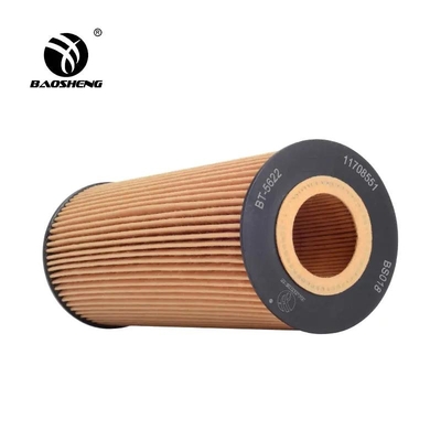 84mm Tinggi 11708551 Elemen Filter Oli Excavator Untuk YANMAR SHORT