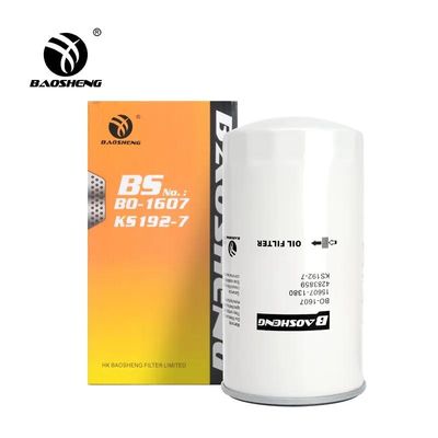 Filter Minyak Excavator Kapasitas Besar yang Tahan Suhu Tinggi 15607-1380 4206089 Untuk Perlindungan Mesin HITACHI 250mm