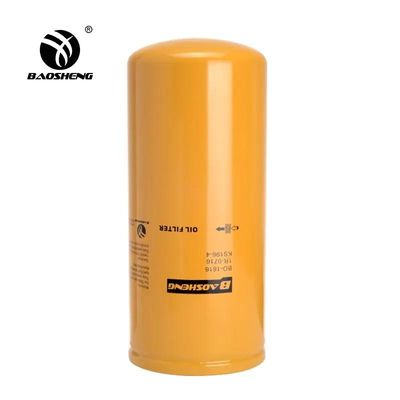 Filter minyak excavator kapasitas besar tahan suhu tinggi 1R-0716 LF691A 310mm Tinggi perlindungan mesin