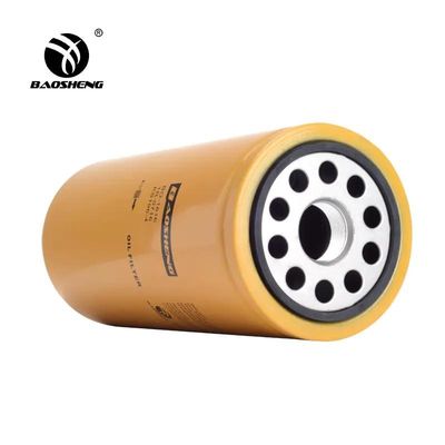 Filter minyak excavator kapasitas besar tahan suhu tinggi 1R-0716 LF691A 310mm Tinggi perlindungan mesin