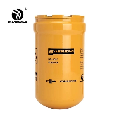 51-8670X Pilot Oil Filter 155mm Tinggi Metal Mesh Excavator Oil Filter
