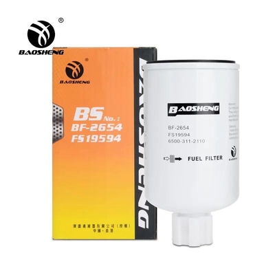 6500-311-2110 FS19594 Elemen Filter Bagian Excavator Pemisahan Minyak-Air