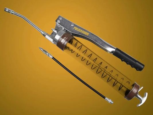 Batang Transparan Pistol Gemuk Tangan Pompa Tangan Bentuk Mulut Operasi Sederhana